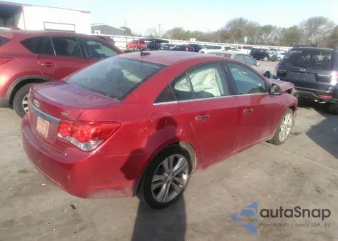 2011 Chevrolet Cruze Ltz z USA, uszkodzony, nr VIN 1G1PH5S99B7208378